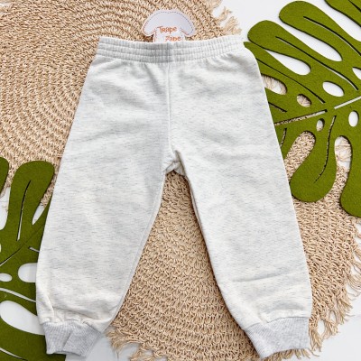  Inverno 2025 - Conj. Jaqueta, Blusa Mini Flores e Calça em Moletom - Uva e Mescla